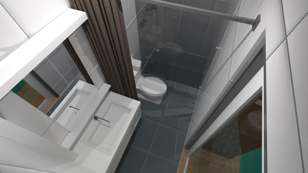 desainer kamar mandi minimalis sederhana