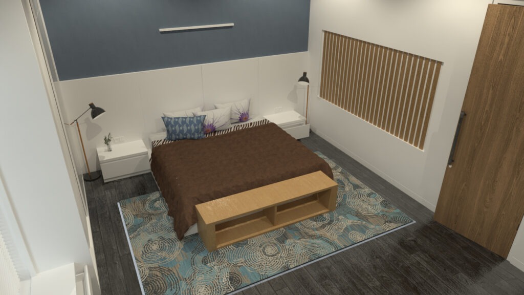 model kamar tidur sederhana tapi mewah