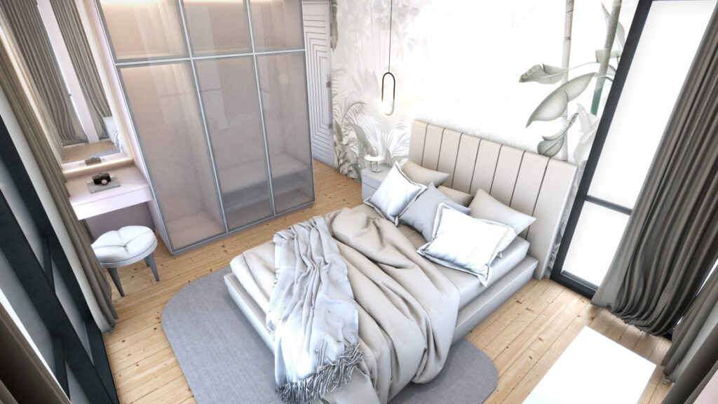 Gambar Interior Kamar Anak Perempuan Yang Bertema Lembut