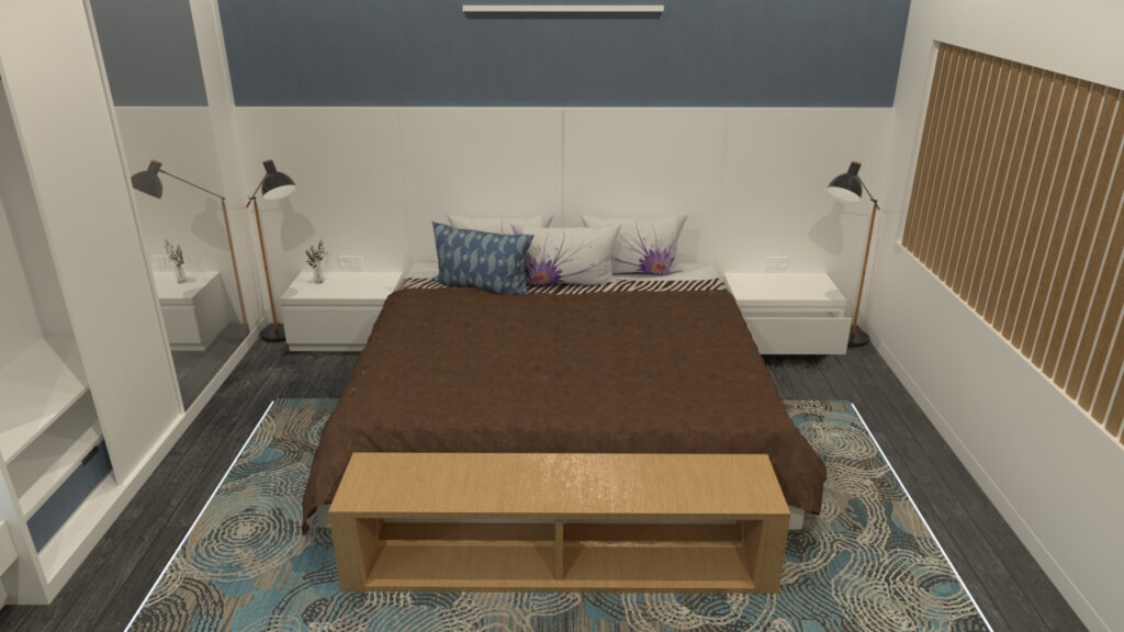 model kamar tidur sederhana tapi mewah