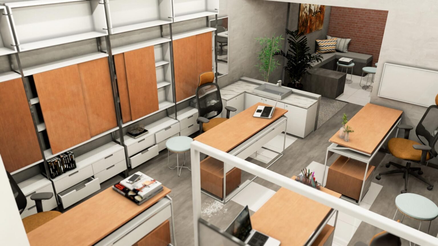 Desain Ruangan Kantor Sederhana – Ide dan Jasa Interior - Rozi & Co